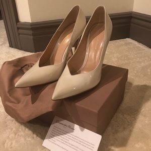 BNIB Gianvito Rossi Paris White Pump Size 39.5 EUR /8.5 US
